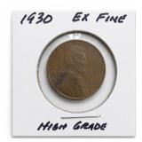 1930 Wheat Cent
