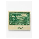 1924 U.S. #615 Huguenot-Walloon 2Â¢ Stamp