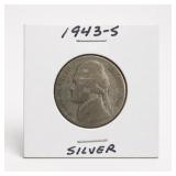 1944-D Jefferson Silver War Nickel