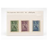 1948 Philippines MacArthur Set (3), 4/6/16c
