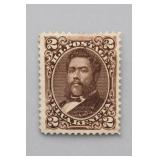 Hawaii 5-Cent #39 1882 King Kalakaua Stamp