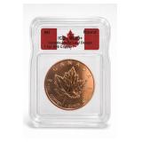 2-Coin Copper Rounds, Woolly Mammoth & Eagle