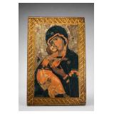 Ferruzzi Madonna Hand-Painted Italian Oil Painting