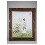 Hong Mei Original Oil on Canvas, "New Life"