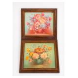 Pair Of Framed Chinese Bird Watercolors