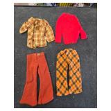 Barbie Mattel Doll Clothing And Boots Lot