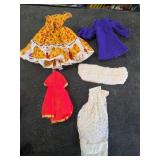 Barbie Doll Clothing Lot, 4 Pieces