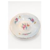 Floral Scalloped Serving Bowl