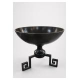 Japanese Bronze Tazza Footed Bowl
