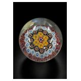 Murano Millefiori Glass Paperweight