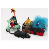 Novelty Figures, Plush & Rat Toy Lot