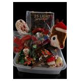 Christmas Decorations Assortment With 25-Light Set