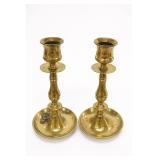 Pair of Brass Candlestick Holders