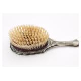 Vintage Silver-Plated Vanity Hairbrush