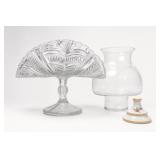 Bryce Higbee EAPG Glass Banana Stand