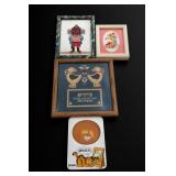Framed Plaque Group With Garfield By Jim Davis