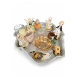 Vintage Figurines, Glass & Decorative Lot