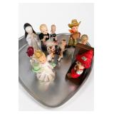 Vintage Figurine Lot With March Angel