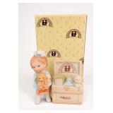 Enesco Lucie Attwell Girl With Trunk Plaque