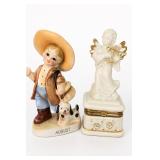 W. Goebel & Accordion Player Figurines Set As Is