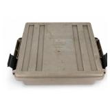 Metal Tool Box With Assorted Hand Tools
