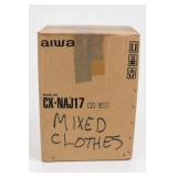 Mixed Clothing Lot In Box, 22 x 13 x 15 In