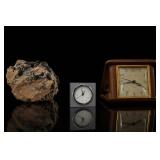 Stuart-Austin Quartz Clock, King Edward Cigar Box