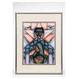 Framed Set Of Three Art Prints