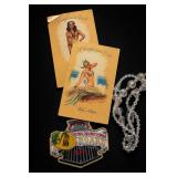 Crystal Wedding Lasso Rosary With Cross
