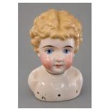 German Porcelain Doll Bust