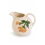Vintage Fresh Fruit Ceramic Pitcher
