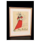 Henri de Toulouse-Lautrec May Belfort Framed Print