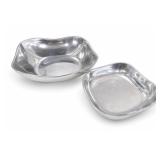 Wilton Armetale Pewter Serving Bowls, Pair