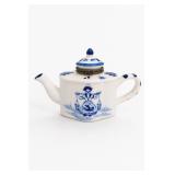 Blue Delft-Style Teapot Trinket Box