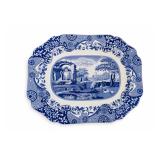 Spode Blue Italian Serving Platter, 18-Inch