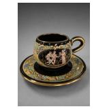 Lerrocotto Handmade 24K Gold Cup & Saucer
