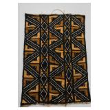 African Bogolan Mud Cloth Textile Wall Hanging