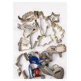 Vintage Metal Cookie Cutter Assortment