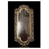 Vintage Hollywood Regency Ornate Wall Mirror