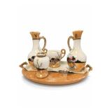 Vintage Made In Japan Lusterware Cruet Set