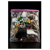 Mixed Costume Jewelry Lot, Beads & Accessories