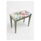 Gall Manufacturing Company Floral Storage Bench