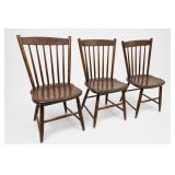 3Pc Hitchcock Windsor Chair Set