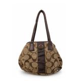 Coach Brown Monogram Handbag