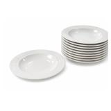 Coors China 002 9-Pc White Plate Set
