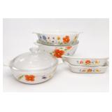 Oven Proof Japan Floral Ovenware Set