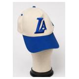 Blue Cream LA Embroidered Baseball Cap