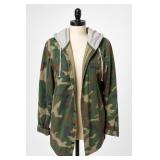 PacSun Los Angeles Camouflage Hooded Jacket L