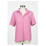 Arnold Palmer Pink Collared Golf Polo Shirt