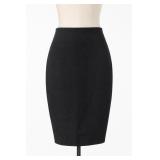 Chocolate Black Pencil Skirt Size S